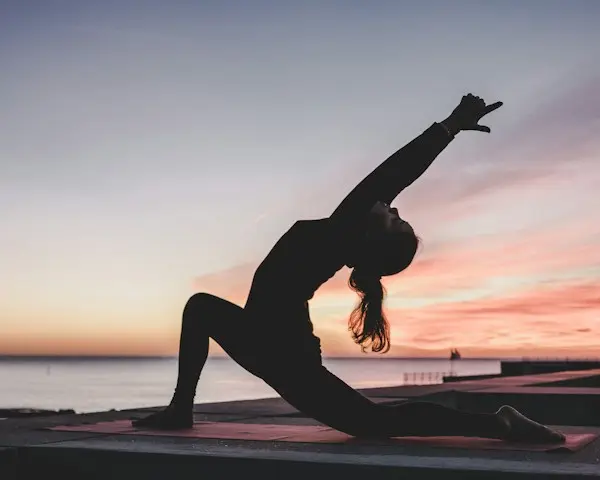 Clase de pilates en mat