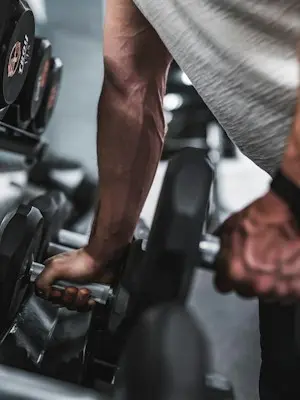 Cliente después del entrenamiento